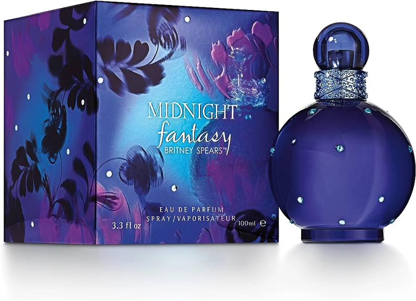 Britney Spears Midnight Fantasy Eau de Parfum Fruity & Musky Scent, Luxury Fragrance for Women , 100 ml ( Pack of 1) : Amazon.co.uk: Beauty