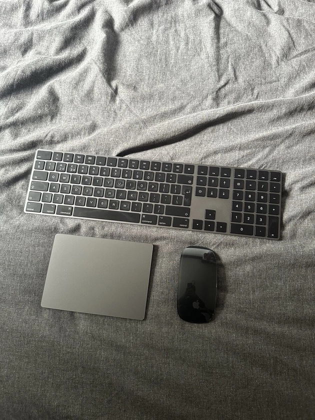 Apple Magic Trackpad, Mouse & Keyboard Set - Space Grey