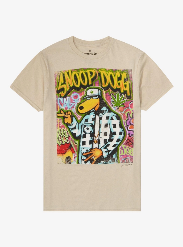 Snoop Dogg Graffiti Boyfriend Fit Girls T-Shirt