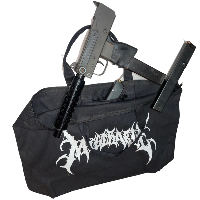 'UZI NOT INCLUDED' tote bag