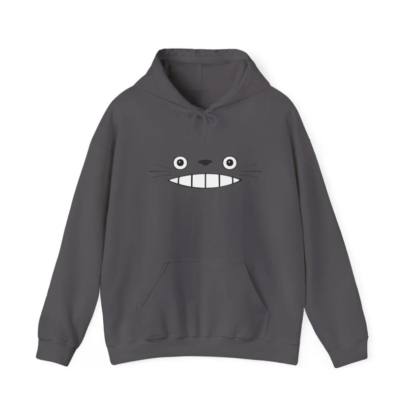 Totoro, Adult Unisex Heavy Blend Hooded Sweatshirt, my neighbors Totoro, studio ghibli,