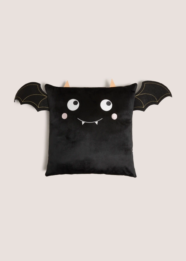 Halloween Black Bat Cushion