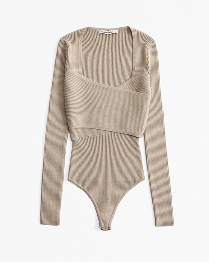 Women's LuxeLoft Wrap Bodysuit | Women's | Abercrombie.com