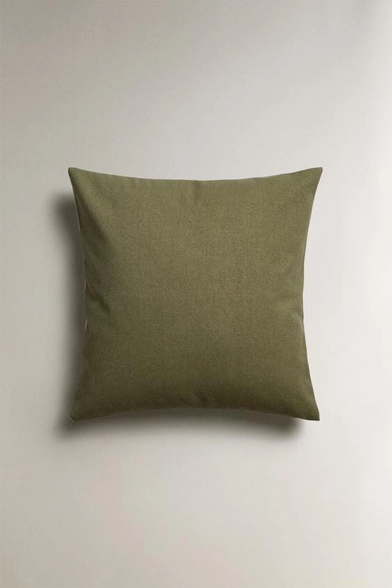 PLAIN COTTON CUSHION COVER