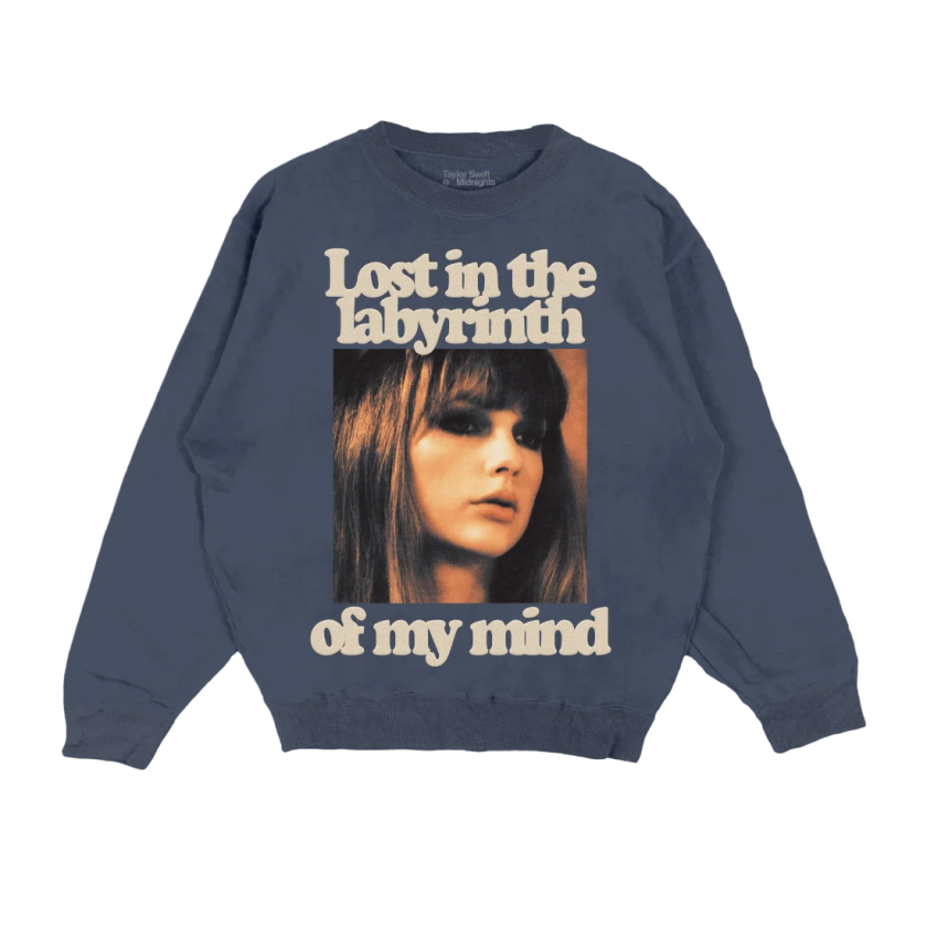 Lost in the Labryinth of my Mind Crewneck Pullover - Taylor Swift UK Store