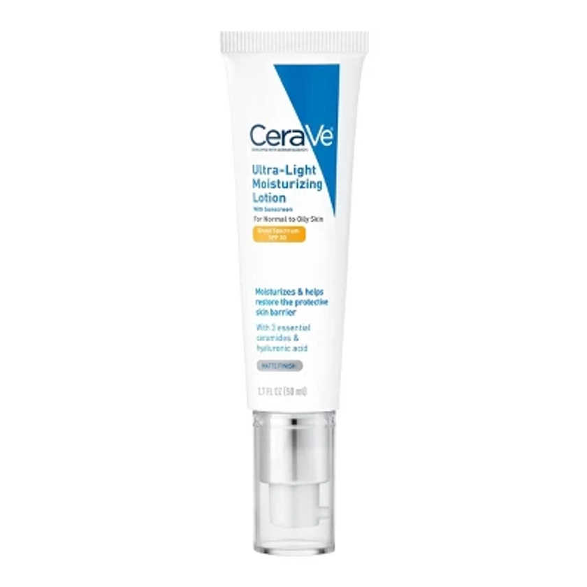 CeraVe Ultra-Light Face Lotion Moisturizer with Sunscreen - SPF 30 – 1.7oz