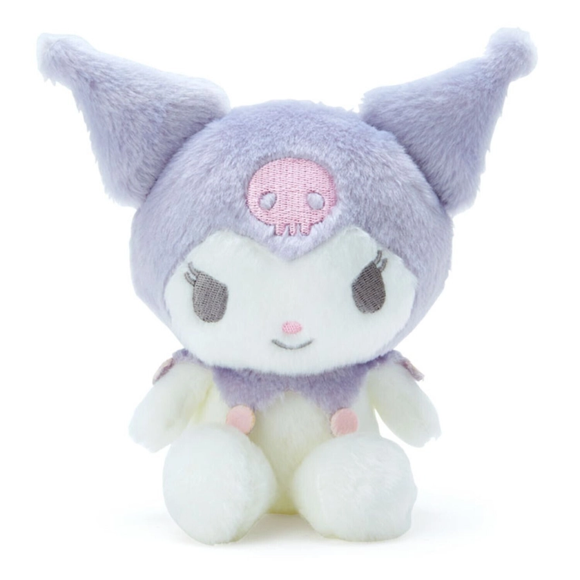 Sanrio Character Kuromi Sitting Stuffed Toy ( Dusty Color) Purple Plush Doll New