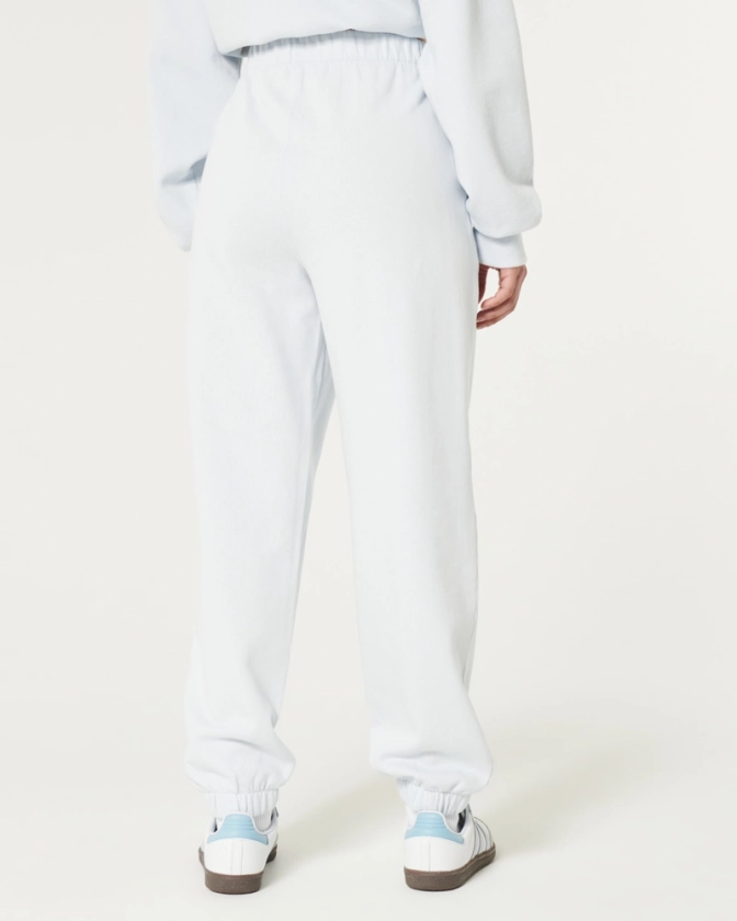 Women's Hollister Feel Good Fleece Dad Joggers | Women's Sweatshirts & Sweatpants | HollisterCo.com