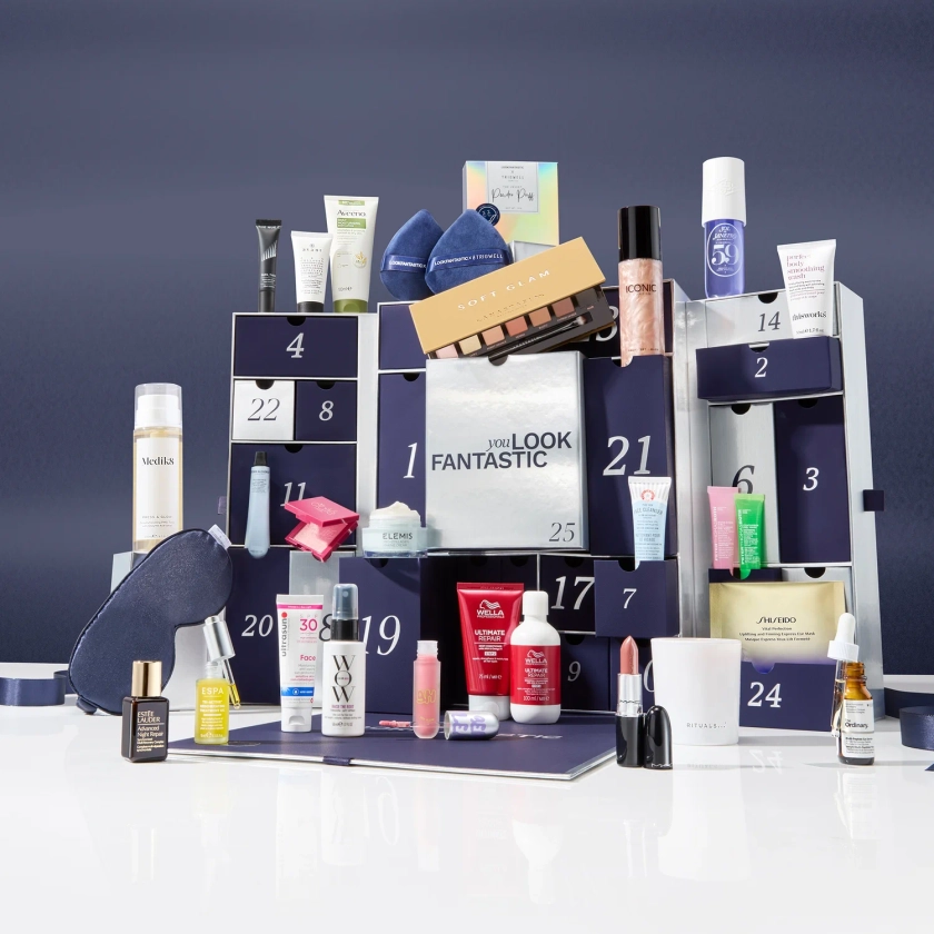 LOOKFANTASTIC Iconic Beauty Advent Calendar 2024 (worth over £565)