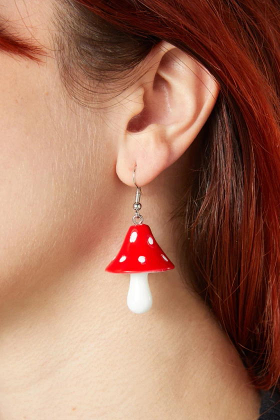 Mushroom Earrings