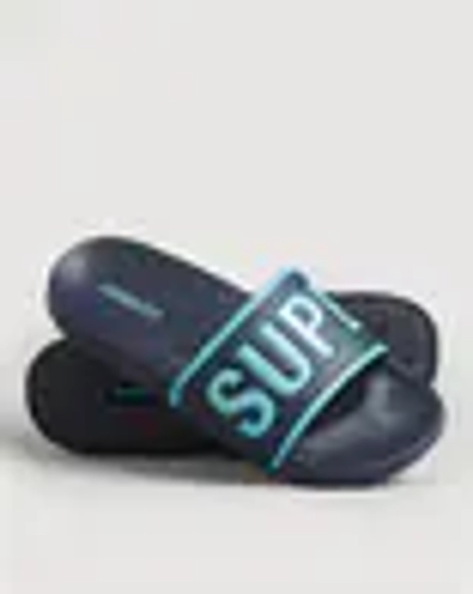 Buy Navy Blue Flip Flop & Slippers for Men by SUPERDRY Online | Ajio.com