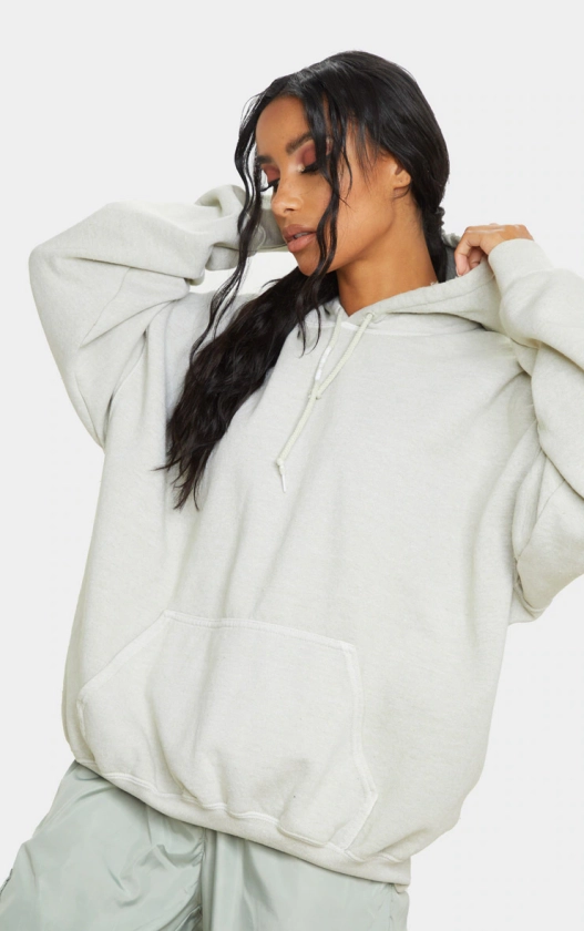 Sage Oversized Fitting Hoodie