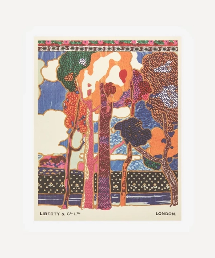 Liberty Unframed Frieze Archive Liberty Art Print | Liberty