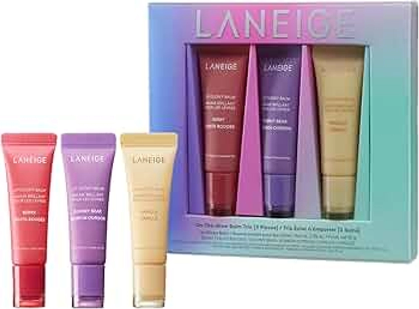 LANEIGE Lip Glowy Balm Hydrate, Glossy, Lightweight, Moisturize & Tint with Shea Butter