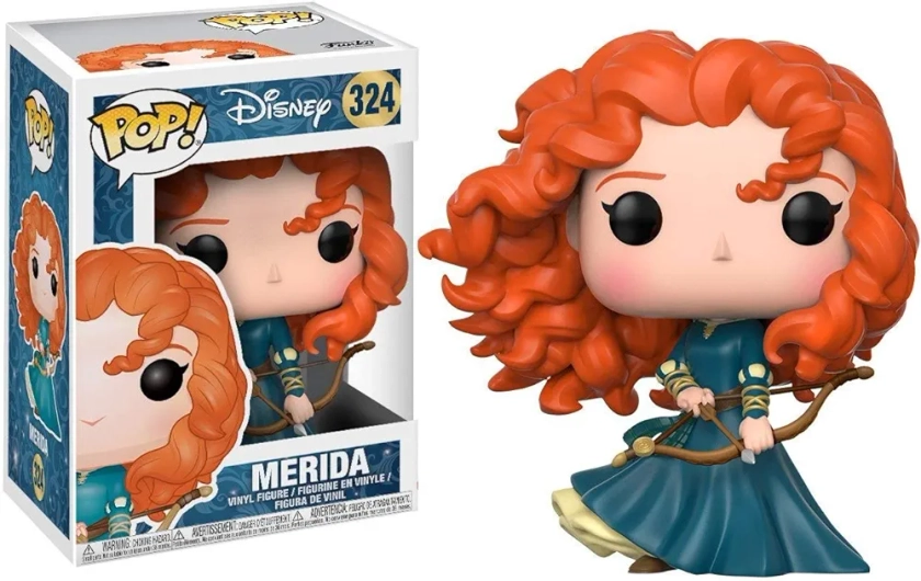 Funko Pop! Disney: Brave - Merida - (new) - Rebelle - Figurine en Vinyle à Collectionner - Idée de Cadeau - Produits Officiels - Jouets pour les Enfants et Adultes - Movies Fans