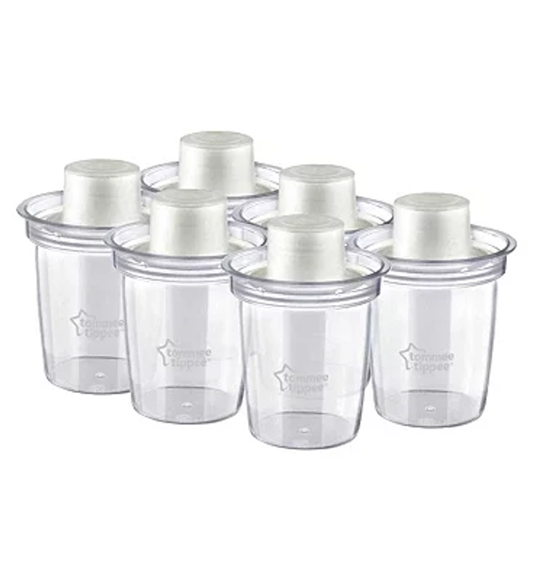 Tommee Tippee Baby Milk Powder Dispensers, 6 Pack - Boots