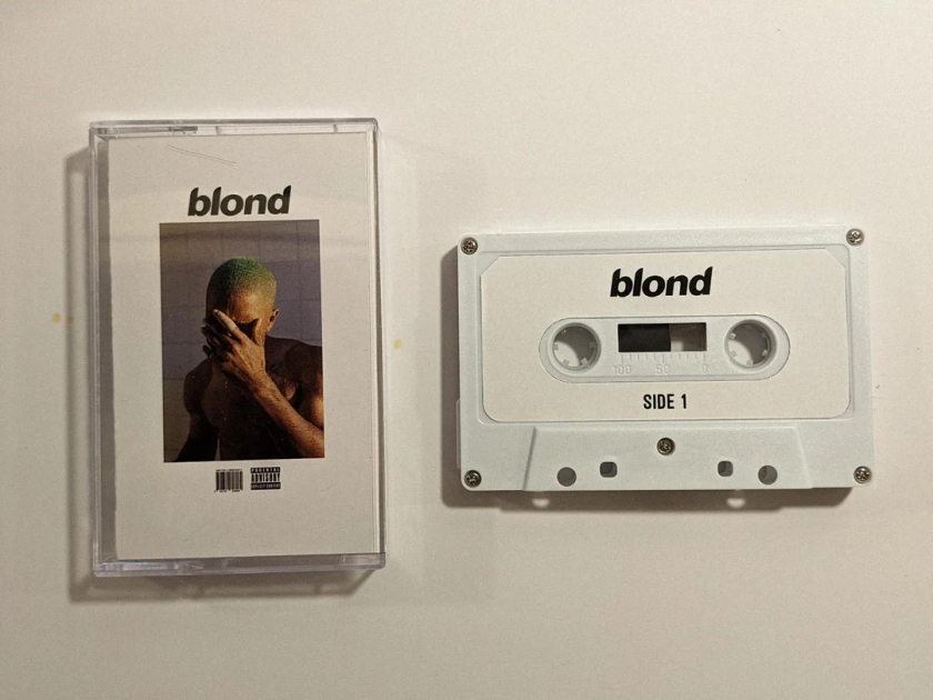 Blonde frank Ocean on Cassette - Etsy