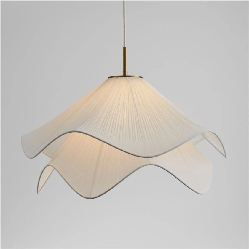 Lia Pendant Light with Shade + Reviews | Crate & Barrel Canada