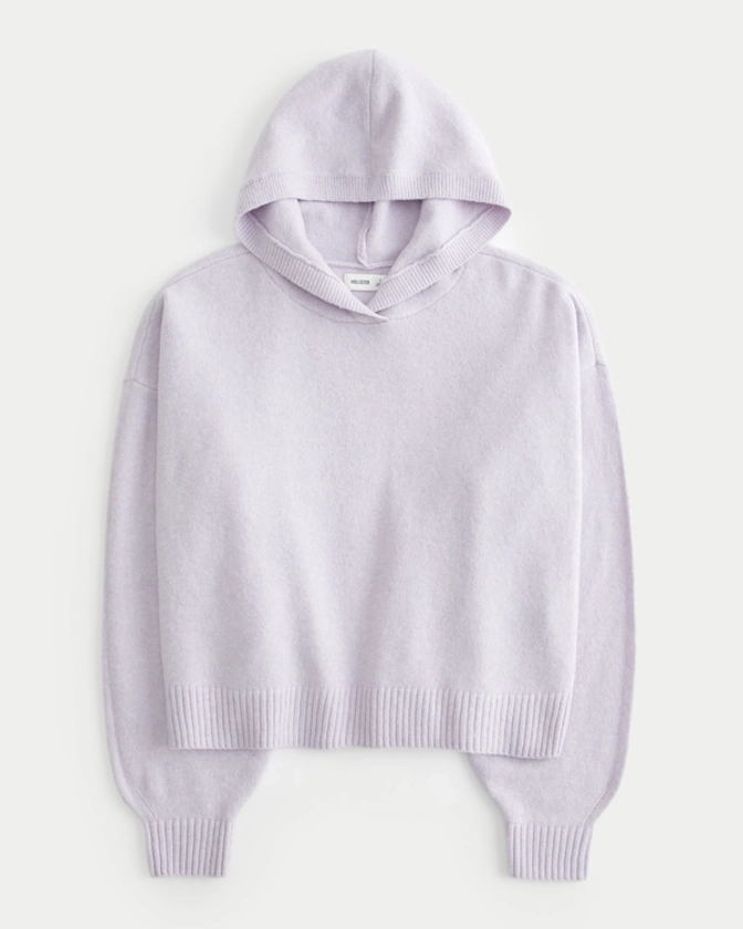 Women's Hollister Comfy Cloud Sweater Hoodie | Women's Tops | HollisterCo.com