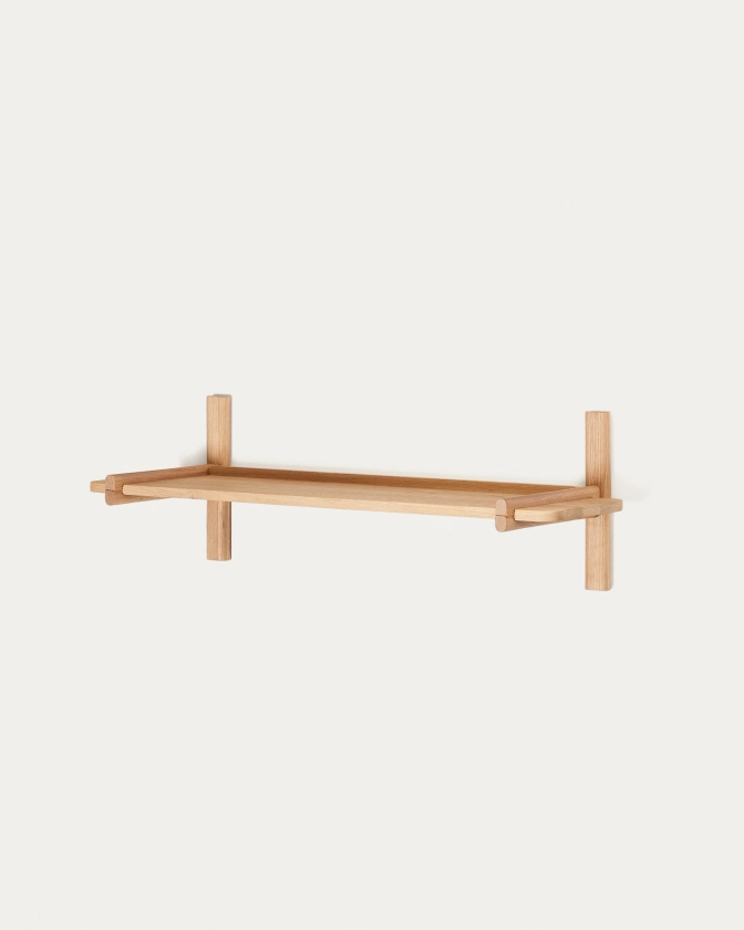 Étagère modulable Sitra 1 étagère en bois de chêne finition naturelle 90cm FSC Mix Credit | Kave Home