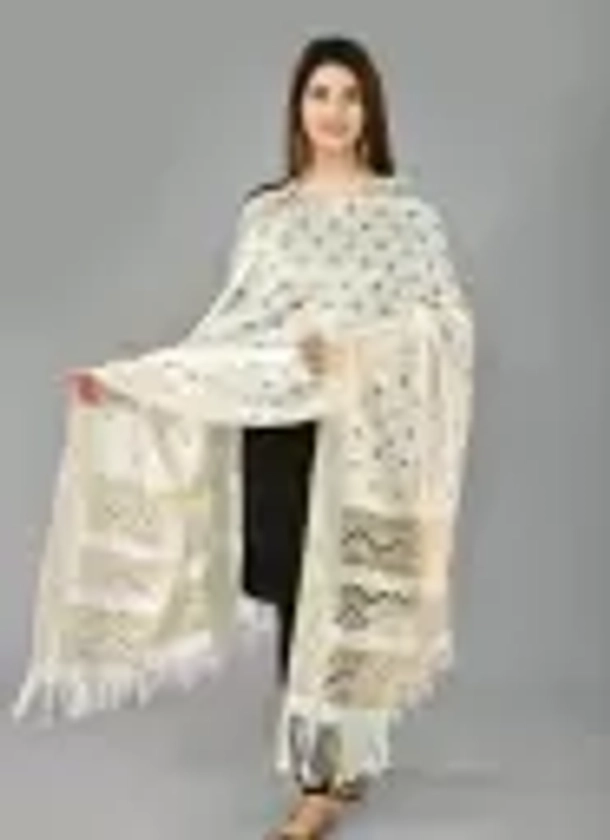 Ratan creation Jacquard, Polycotton Self Design Women Dupatta