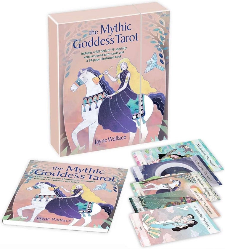 The Mythic Goddess Tarot: Includes a full deck of 78 specially commissioned tarot cards and a 64-page illustrated book