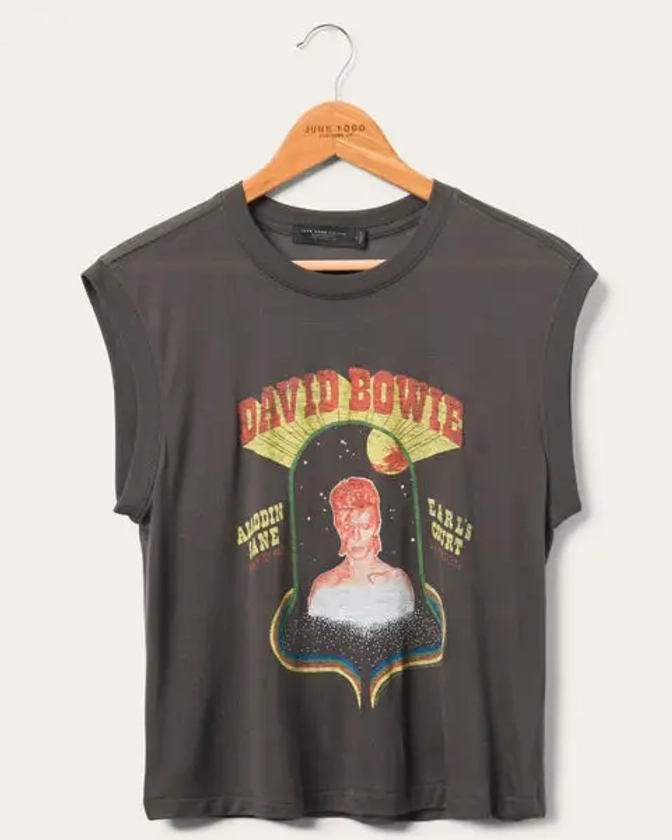 Women's David Bowie Radio City Music Hall Vintage Tissue Tank