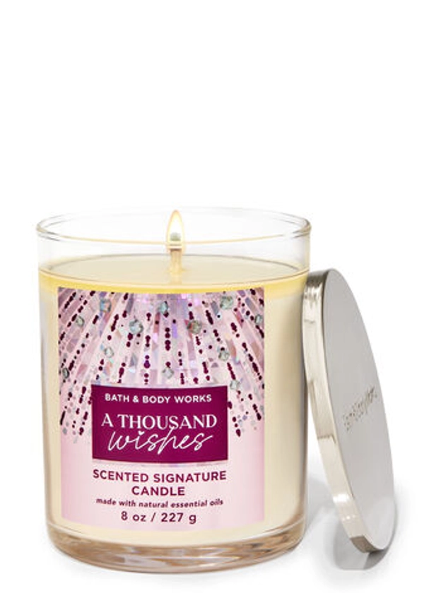 A Thousand Wishes Single Wick Candle
