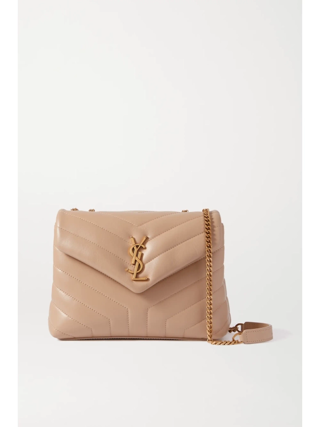 SAINT LAURENT Loulou small quilted leather shoulder bag | NET-A-PORTER
