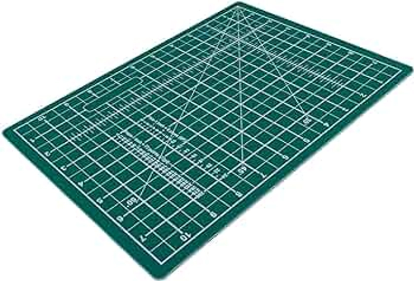 Huron Precision Self-Healing Cutting Mat for Hobbies, Sewing, Scrapbooking, and Crafts - 9 x 12 (A4)