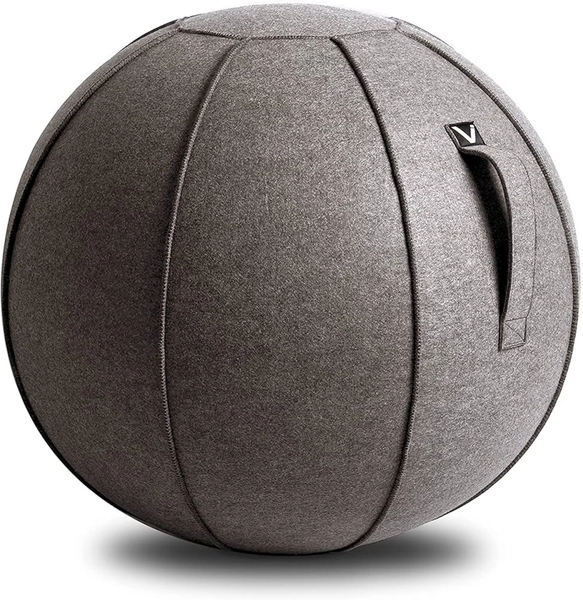 Vivora Luno Sitting Ball Chair Office Bedroom Home Lightweight Self-Standing Ergonomic Posture Exercise Ball Solution with Handle and Cover Classroom Yoga : Amazon.nl: Sports & Outdoors