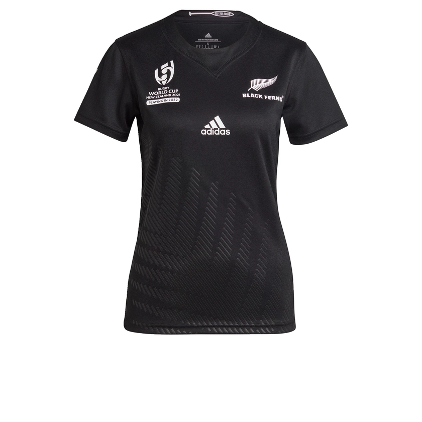 Maillot Domicile Black Ferns Rugby World Cup en Noir - ADIDAS - Showroomprivé