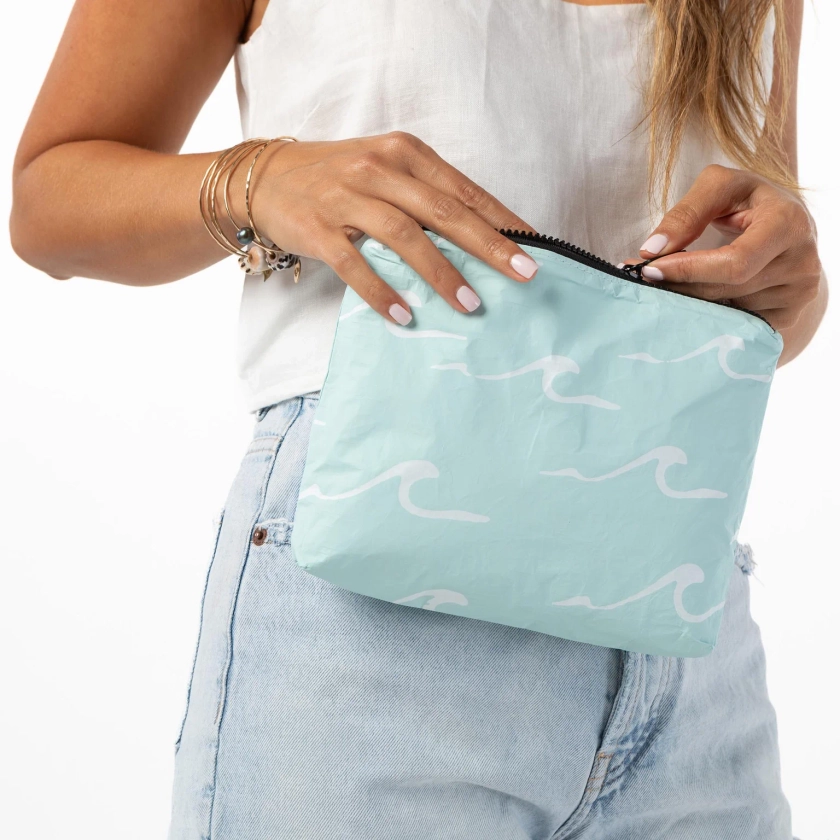 Small Seaside Pouch in LeMU Blue | ALOHA Collection