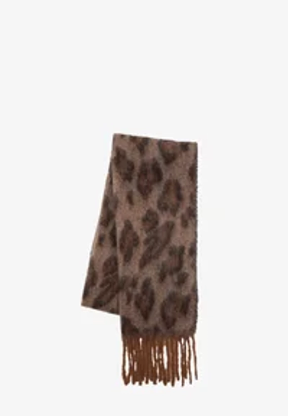 PULL&BEAR LEOPARD - Écharpe - brown/marron - ZALANDO.FR