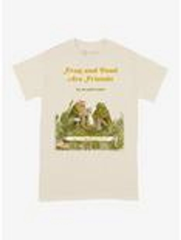 Frog And Toad Are Friends Boyfriend Fit Girls T-Shirt