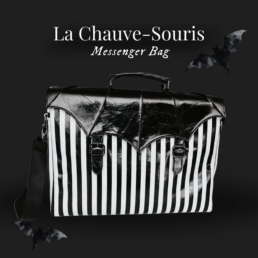 PREORDER | 🦇 La Chauve-Souris Messenger Bag | www.darkmotherco.com