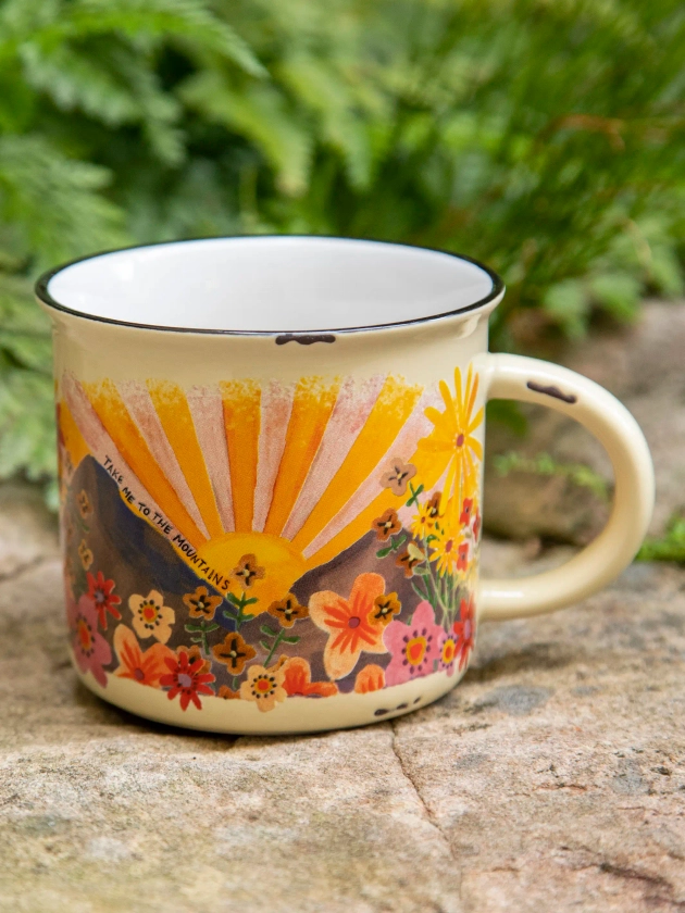 Camp Coffee Mug - Mountains – Natural Life