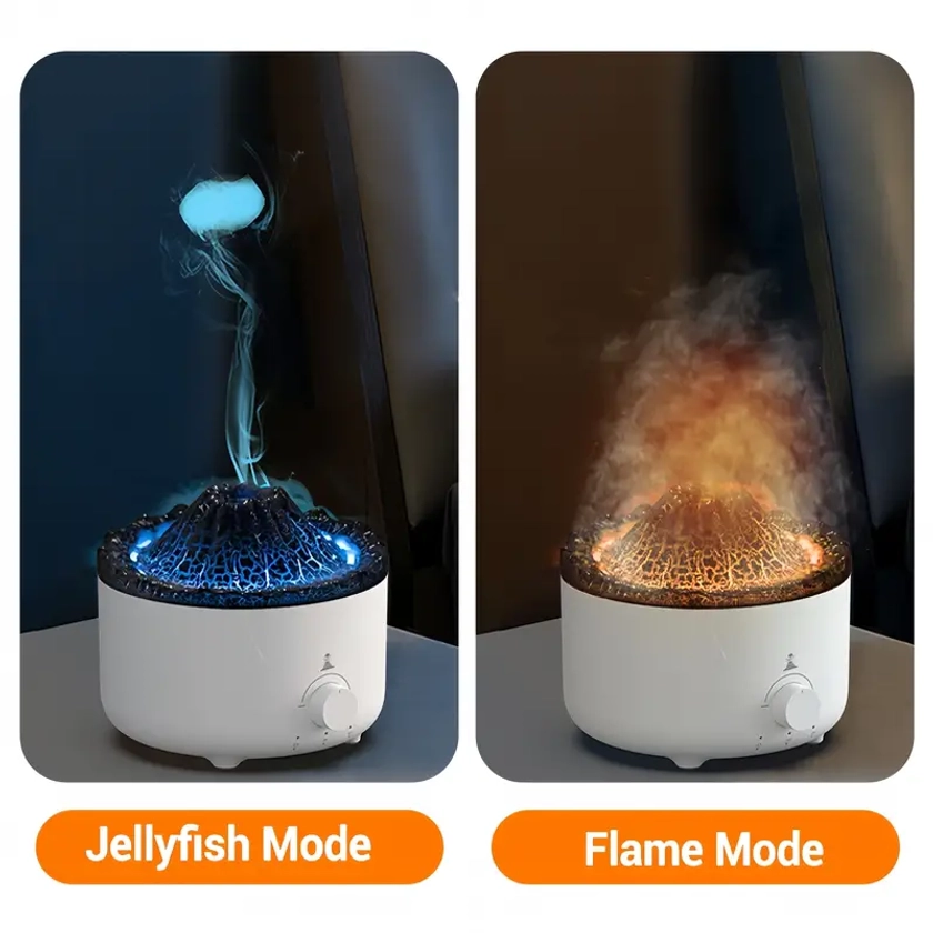 Flame Air Diffuser Aroma Diffuser Ultrasonic Oil - Temu