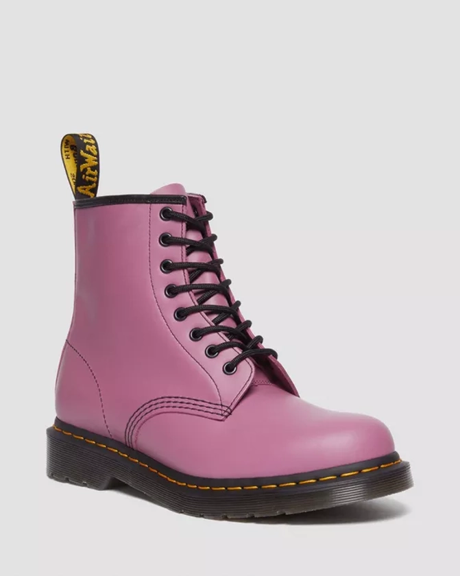 DR MARTENS 1460 Smooth Leather Lace Up Boots