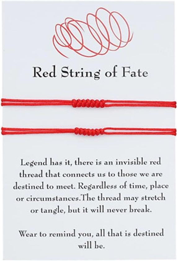Red String Bracelet for Couples Gifts for Boyfriend Girlfriend Husband Wife Rela | eBay