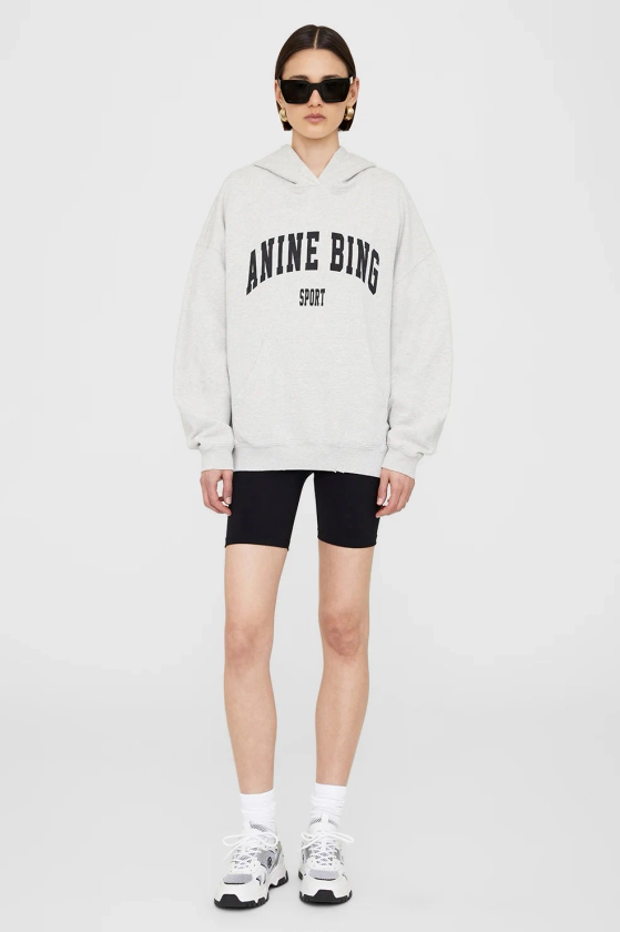 Harvey Sweatshirt in Heather Grey | ANINE BING