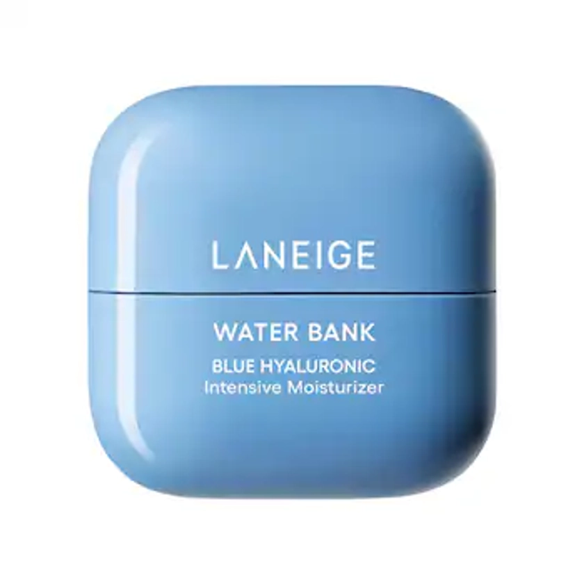 Mini Water Bank Blue Hyaluronic Intensive Moisturizer with Peptides + Squalane - LANEIGE | Sephora