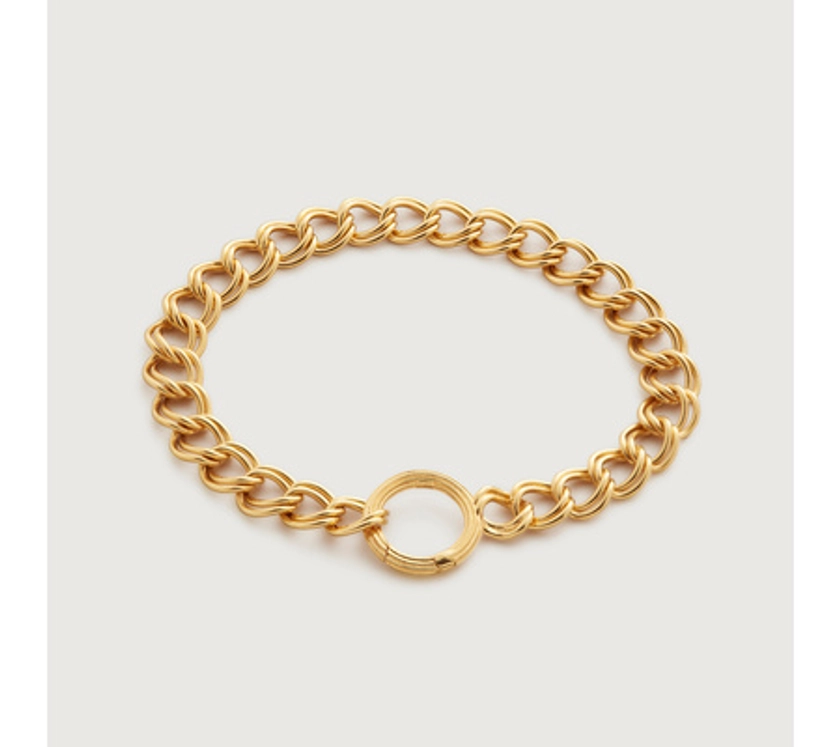 Groove Curb Chain Bracelet | Monica Vinader