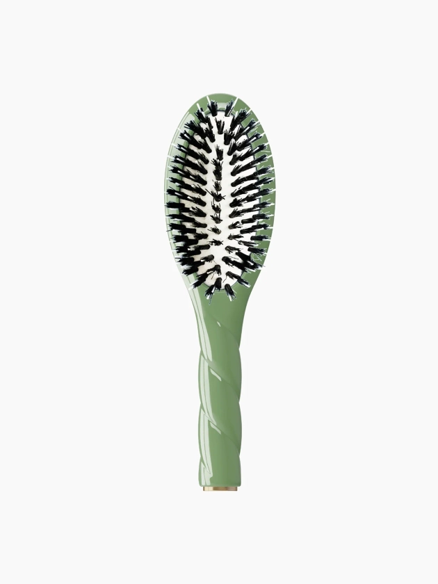 Green Mini Hairbrush | The Go-To