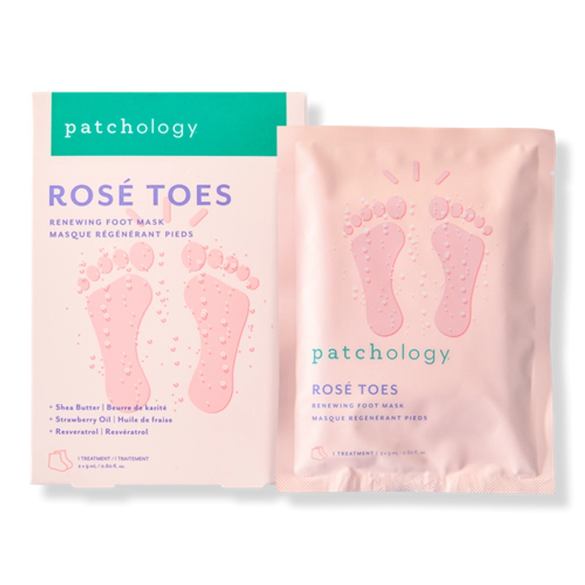 Rosé Toes Renewing Heel & Foot Mask
