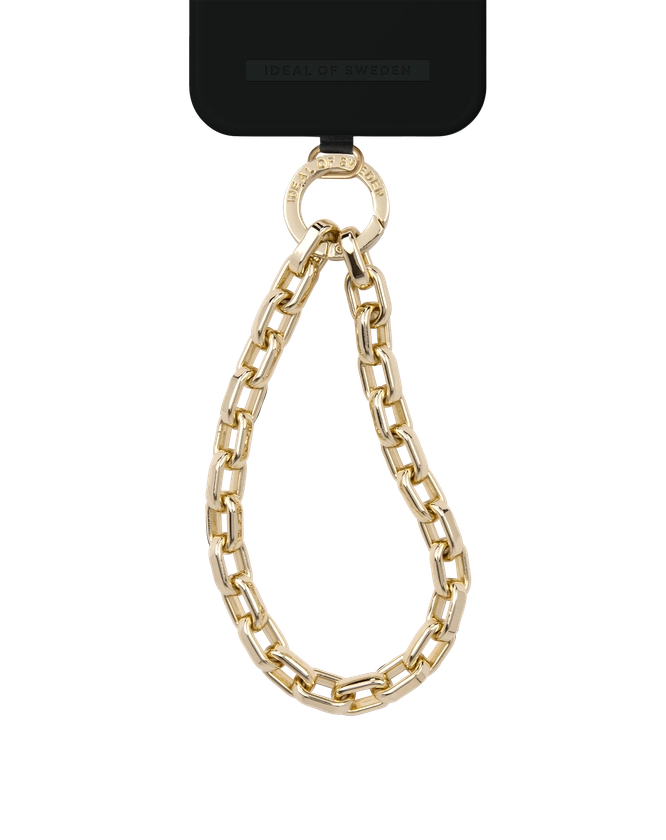 Chain Wristlet Strap Gold | Dragonne pour telephone depuis IDEAL OF SWEDEN