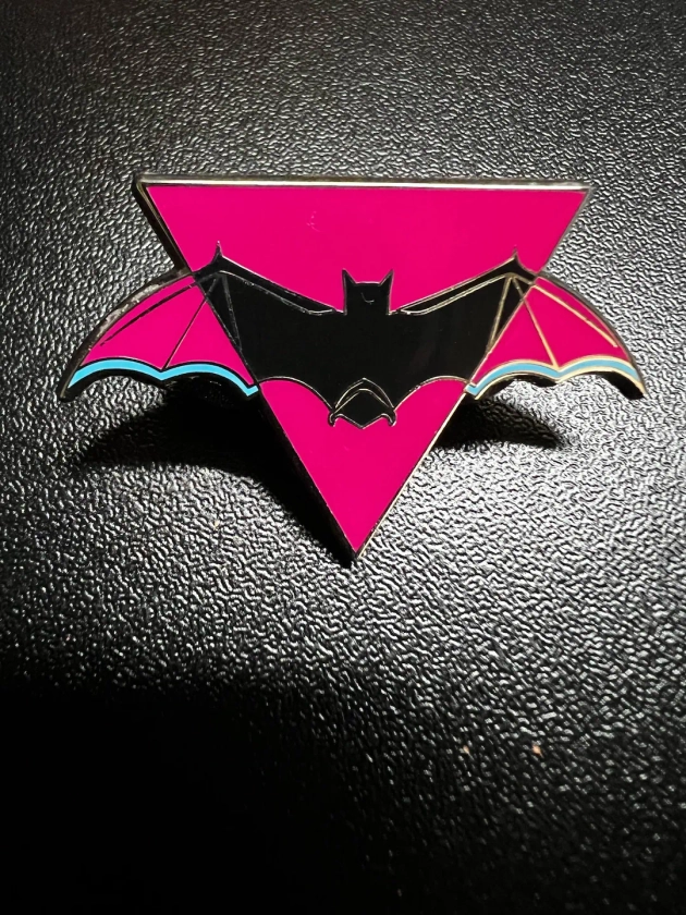 Queer Bat Enamel Pin