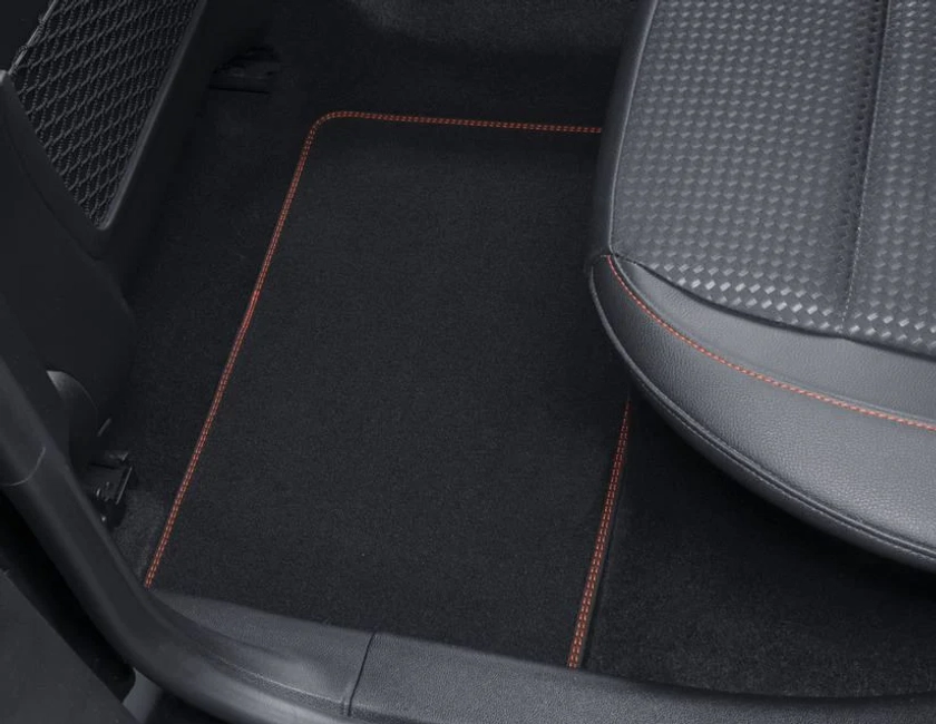 Originale Ford Focus 04/2018-12/2021 Tapis de sol velours Premium arrière