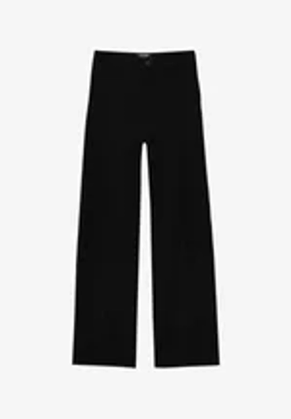 PULL&BEAR Pantalon classique - black/noir - ZALANDO.FR