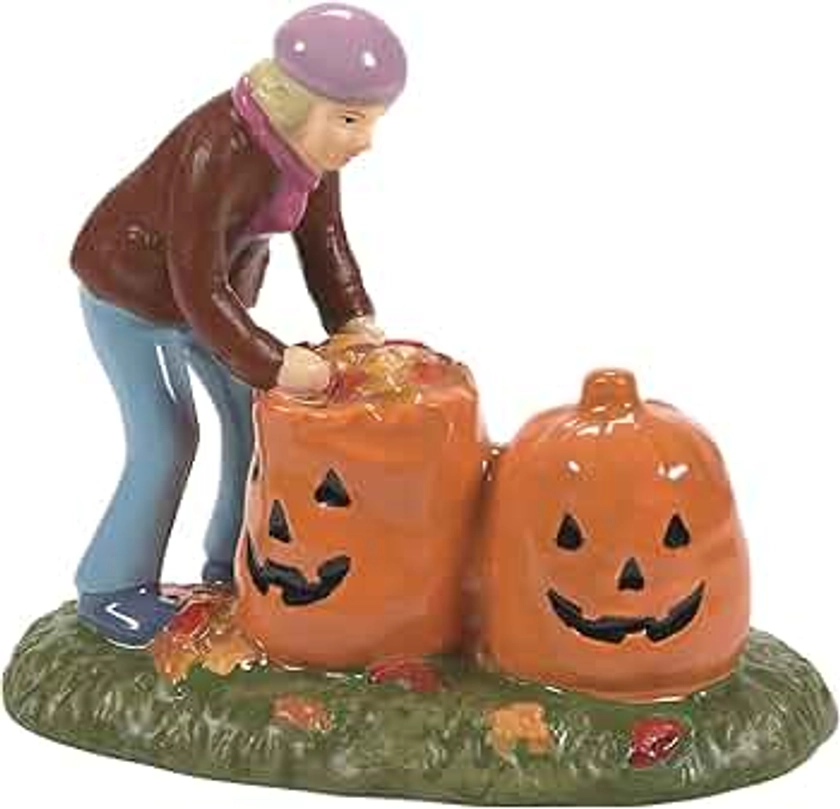 Department 56 Village Collection Accessories Halloween a Scary Clean Up Figurine, 2.63 Inch, Multicolor